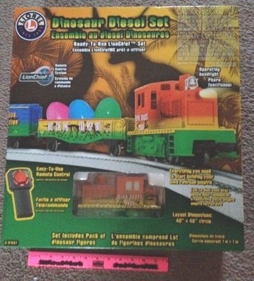lionel dinosaur diesel set